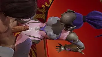 play Overwatch - widowmaker [هنتاي ثلاثي الأبعاد ، 4k ، 60 إطارًا في الثانية ، غير خاضع للرقابة]