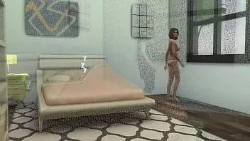 Jouer Beau-père creampie belle-fille après avoir partagé le même lit parce qu'elle avait peur d'être seule - video porno tabou